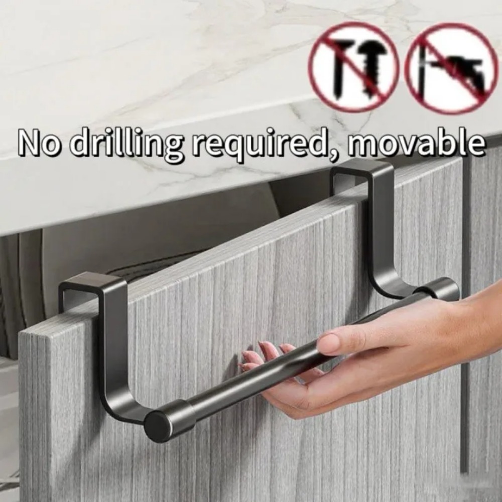 Home Goods Bathroom Cabinets - حامل مناشف معدني من الفولاذ بدون
