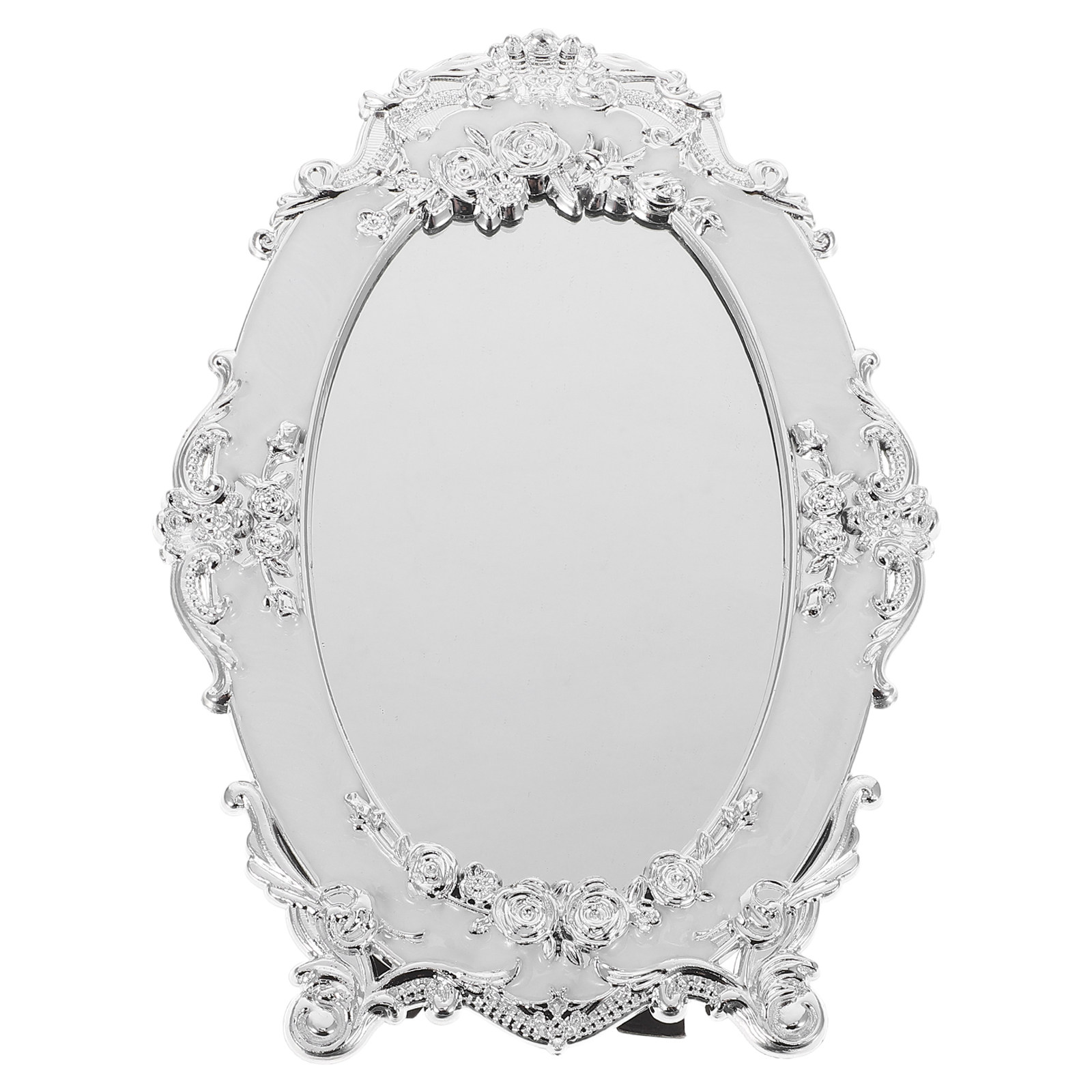Home Living Bathroom Vanity - مرآة مكياج عتيقة الطراز، مرآة تزيينية