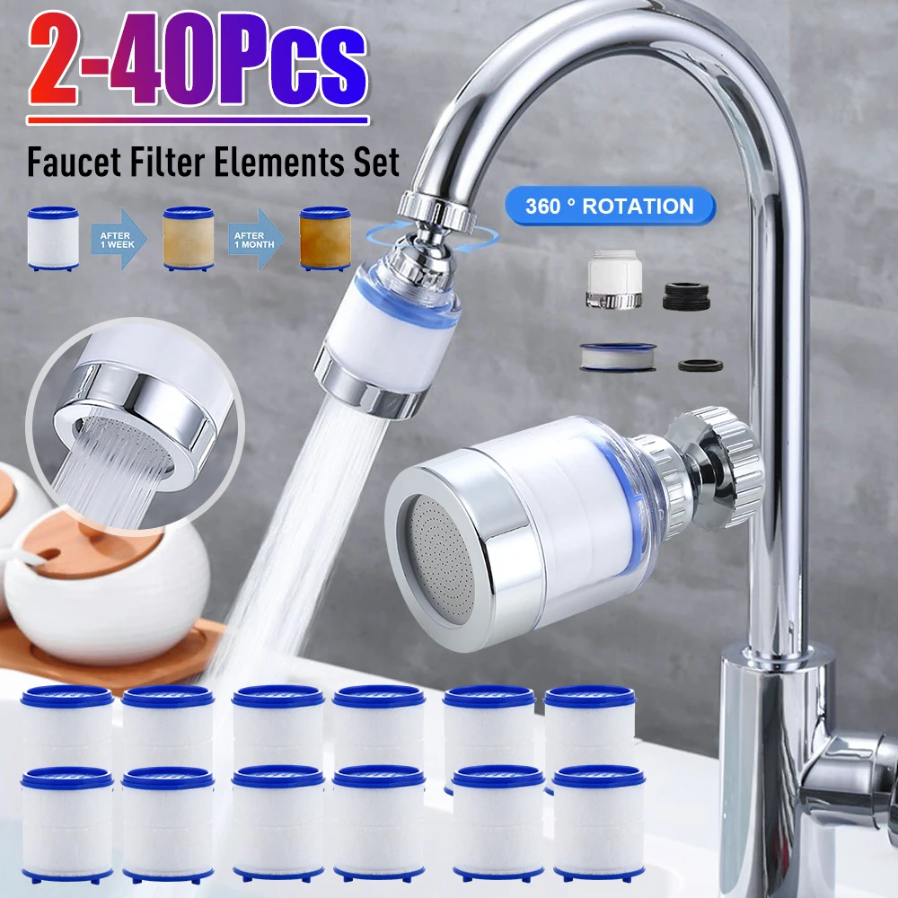 Home Bathroom Water Filter - فلتر صنبور مياه لإزالة الكلور والمعادن