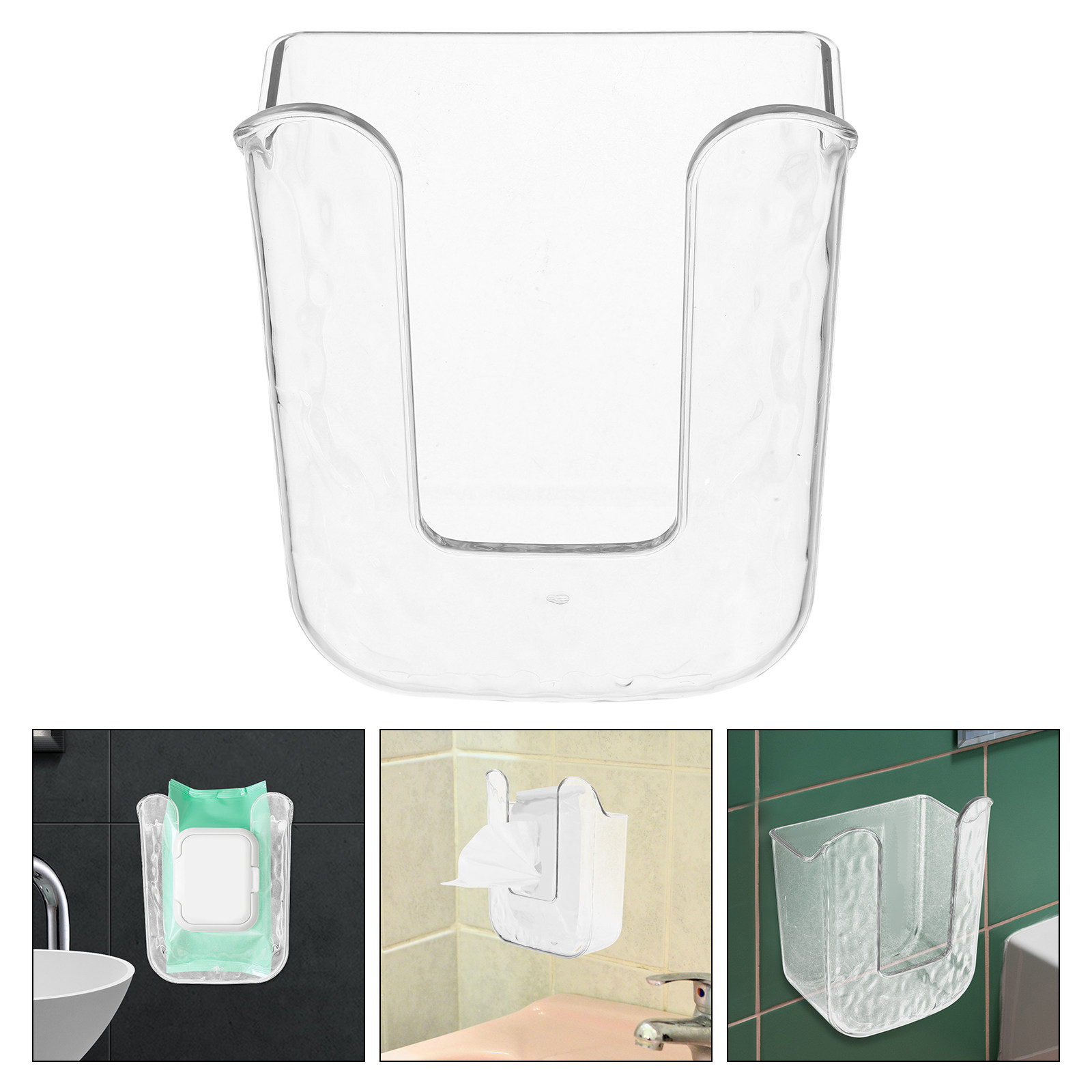 Home Bathroom Paper Towels - رف حائط للحمام مع حامل مناديل