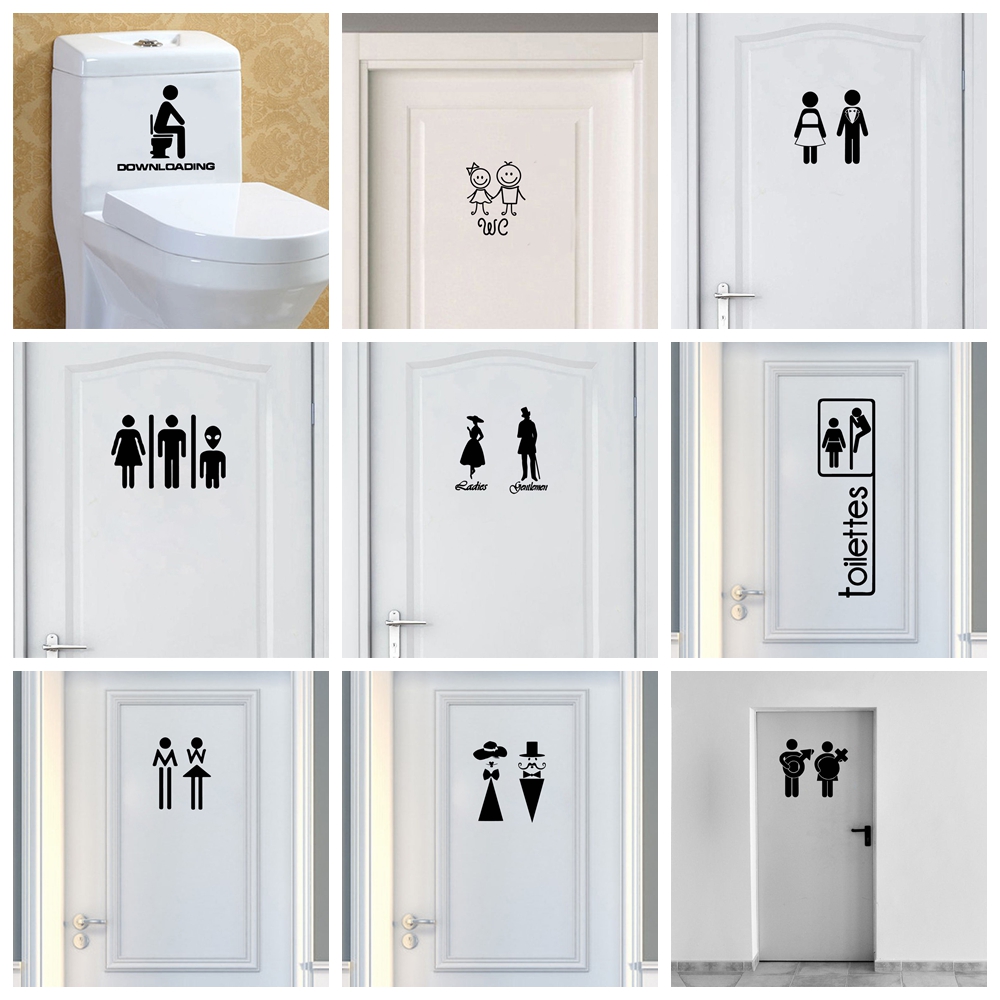 Home Bathroom Wallpaper - ملصقات جدارية مضادة للماء على شكل