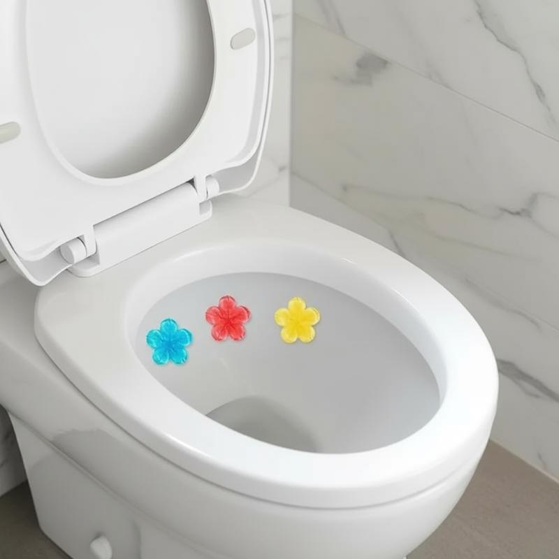 Home Bathroom Cleaning Solution - أقراص جل للمرحاض 9 قطع، محلول