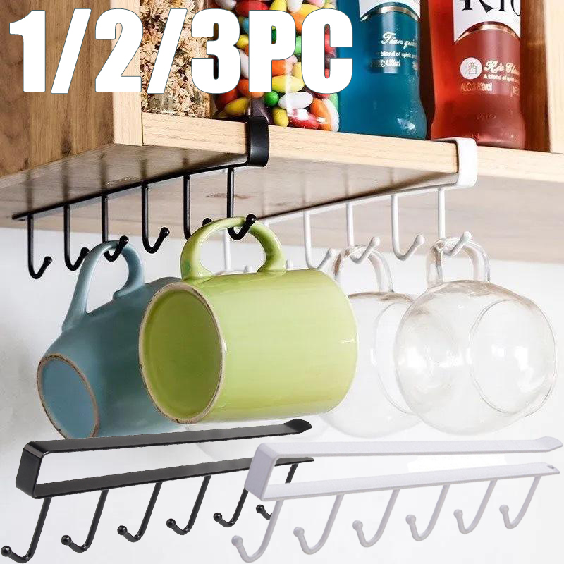 Home Goods Bathroom Cabinets - 1/2/3 قطعة 6 السنانير خزانة المطبخ