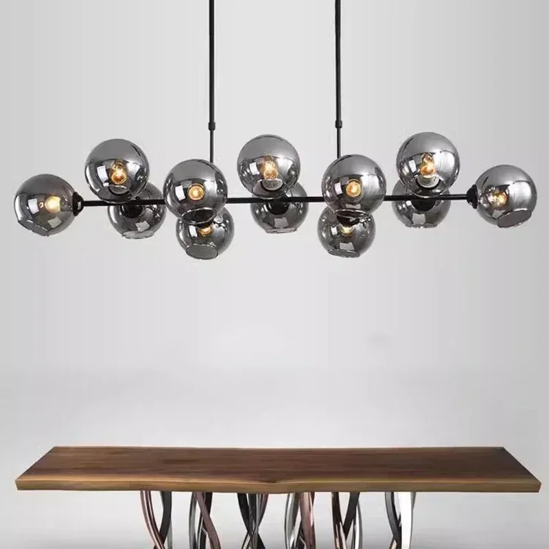 Home Of The Year Bathroom - رمادي الزجاج قلادة LED أضواء لغرفة