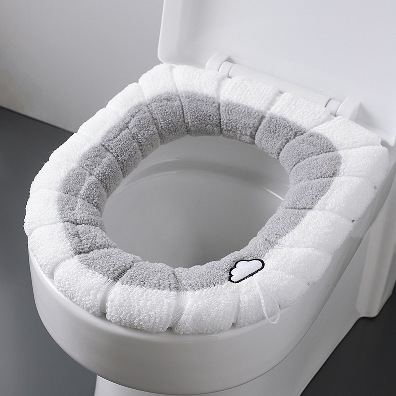 Zara Home Bathroom - شتاء دافئ غطاء مقعد المرحاض حصيرة
