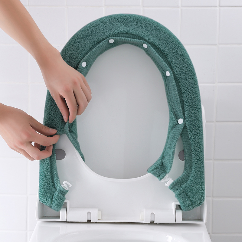Zara Home Bathroom - غطاء مرحاض سميك، وسادة تواليت سميكة