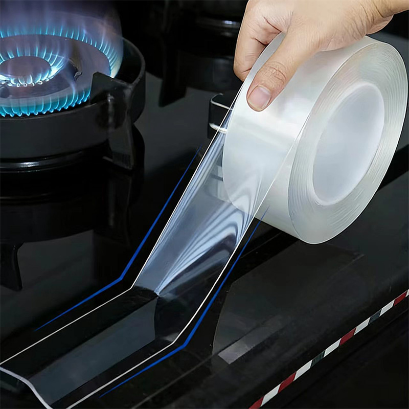 Home Bathroom Plumbing - شريط عازل شفاف مقاوم للماء، مانع