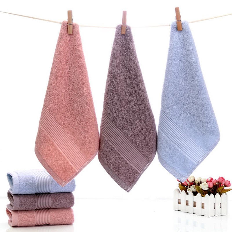 Zara Home Bathroom - 4 قطع من المناشف المربعة المصنوعة
