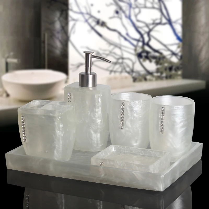 اللؤلؤ الملمس الراتنج حمام الم - مراجعة Zara Home Bathroom وسعره