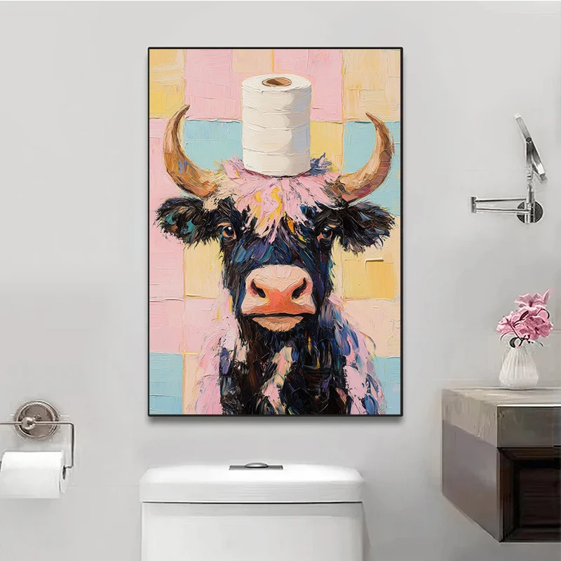 لوحة فنية جدارية بدون إطار لور - مراجعة Home Bathroom Wallpaper وسعره