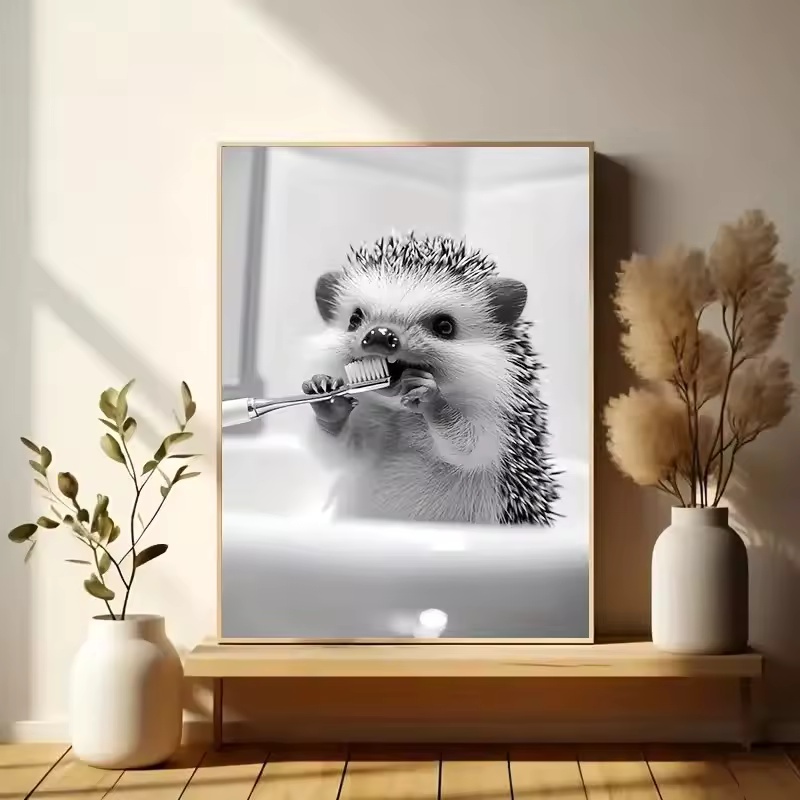 الحيوان الحمام ورق التواليت قم - مراجعة Home Bathroom Wallpaper وسعره