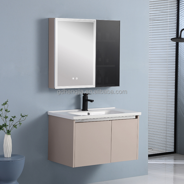 خزانة حمام عصرية بيضاء من الفو - مراجعة Home Living Bathroom Vanity وسعره