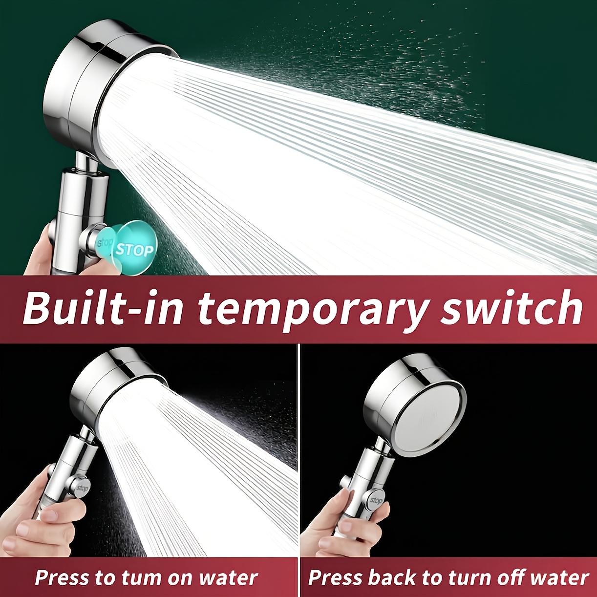 دش يدوي عالي الضغط موفر للمياه - مراجعة Home Bathroom Water Filter وسعره