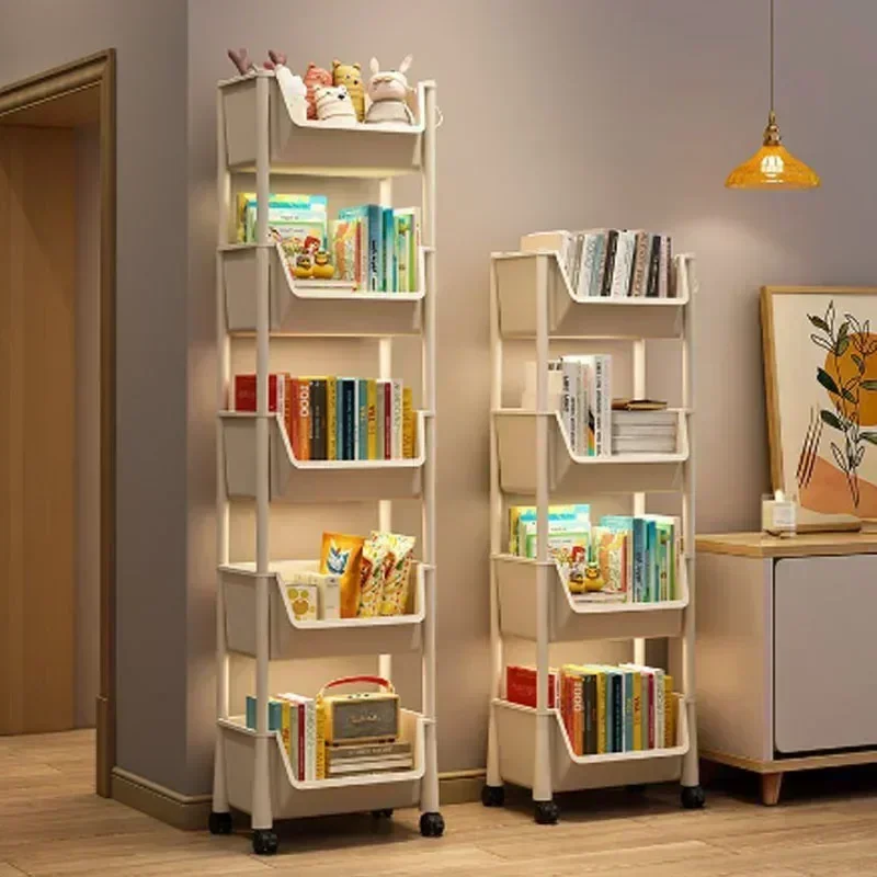 رف كتب متحرك، رف تخزين للمطبخ، - مراجعة Home Goods Bathroom Cabinets وسعره