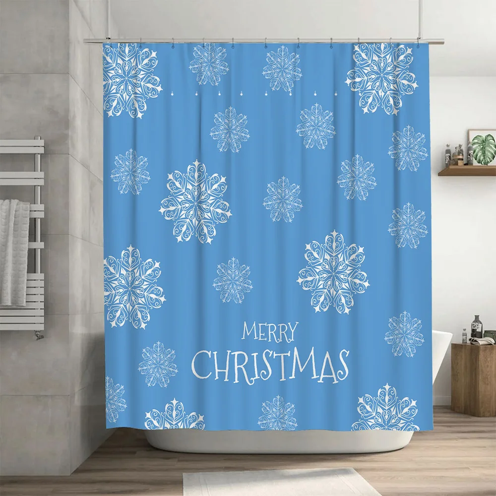 عيد الميلاد دش الستار ندفة الث - مراجعة Home Decor Bathroom Ideas وسعره