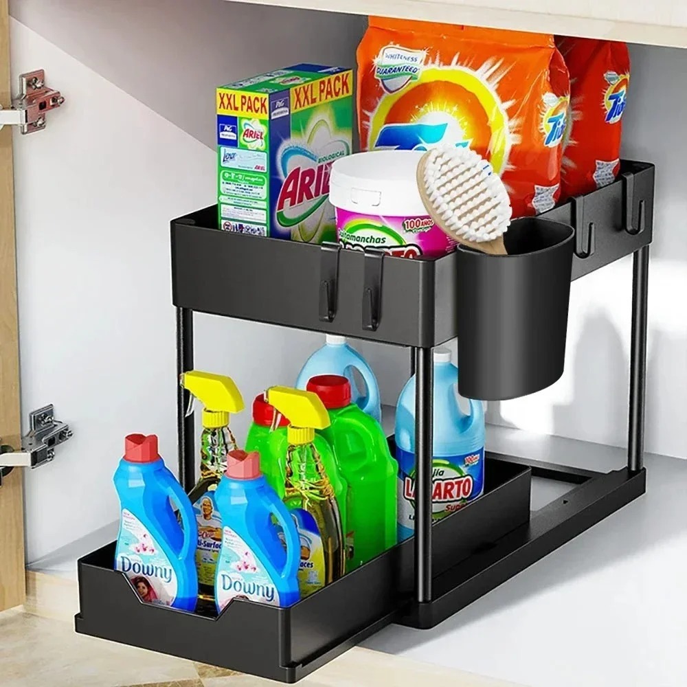 منظم خزانة مطبخ أو حمام قابل ل - مراجعة Home Goods Bathroom Cabinets وسعره