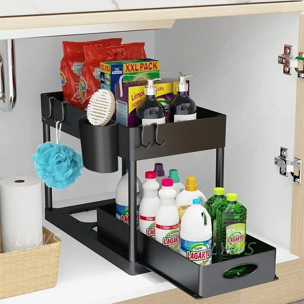 منظم خزانة مطبخ أو حمام قابل ل - مراجعة Home Goods Bathroom Cabinets وسعره
