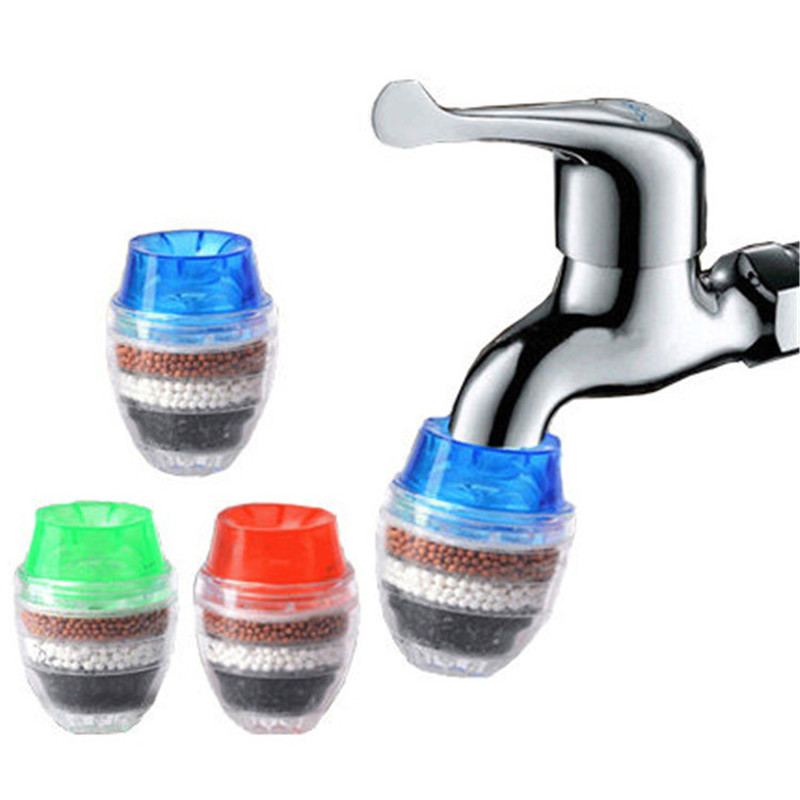 5 طبقات الكربون المنشط لتنقية  - مراجعة Home Bathroom Water Filter وسعره