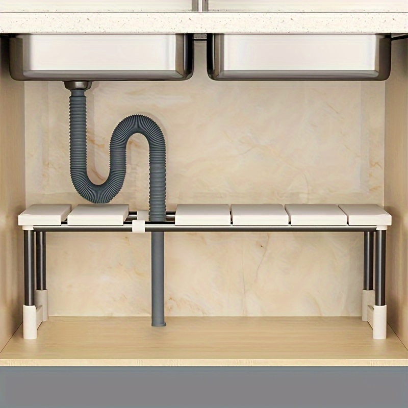 رف تخزين قابل للتعديل تحت الحو - مراجعة Home Goods Bathroom Cabinets وسعره