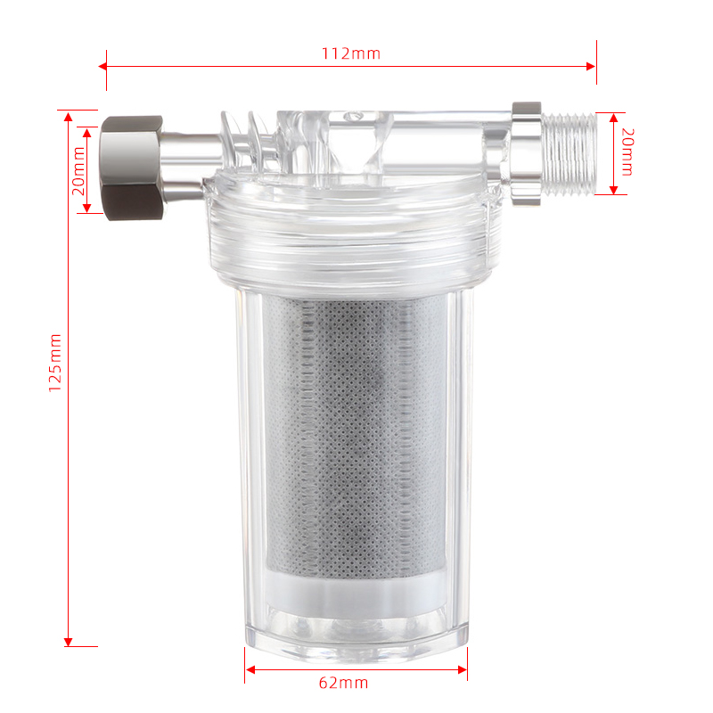 فلتر دش عالمي جديد لتنقية المي - مراجعة Home Bathroom Water Filter وسعره