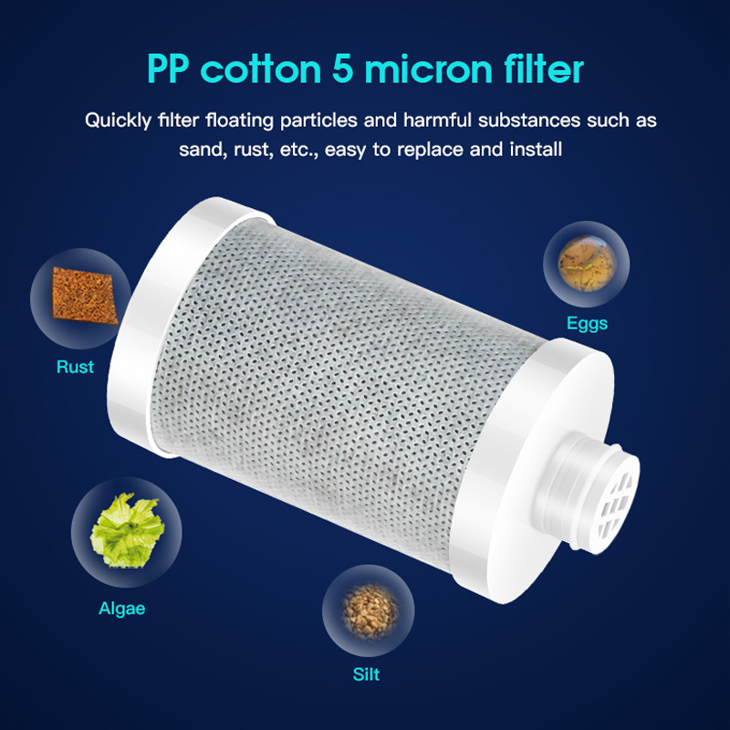 فلتر دش عالمي جديد لتنقية المي - مراجعة Home Bathroom Water Filter وسعره