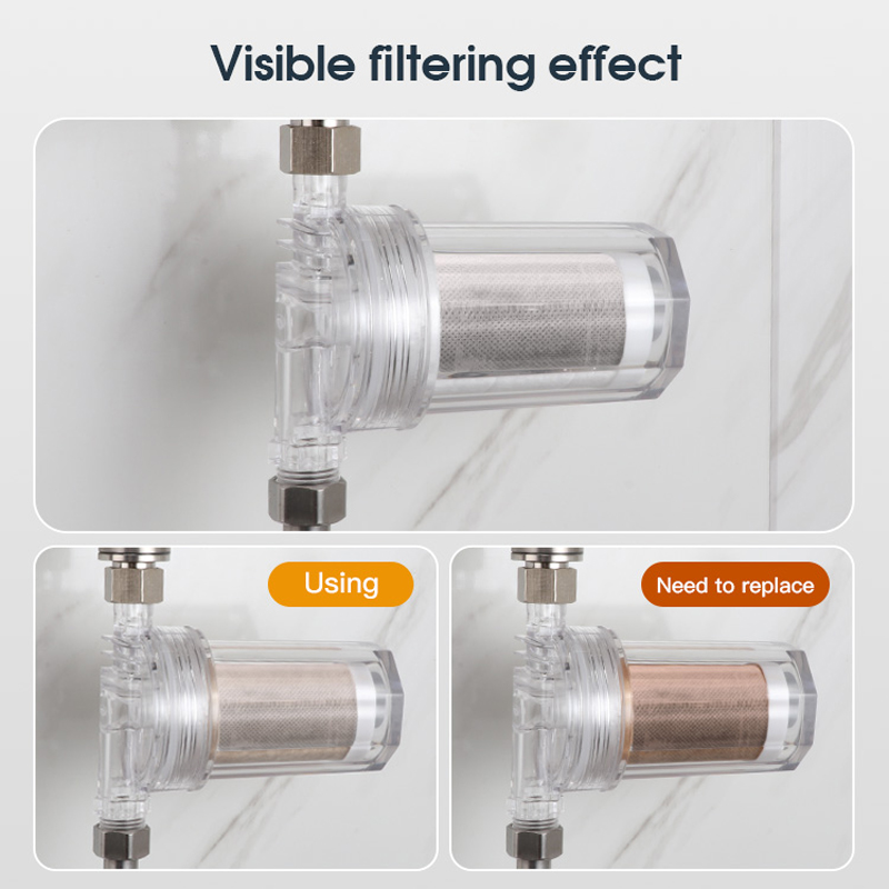 فلتر دش عالمي جديد لتنقية المي - مراجعة Home Bathroom Water Filter وسعره