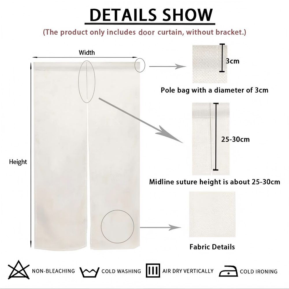 ستارة باب مخصصة بطباعة الشعار  - مراجعة Home Bathroom Door وسعره