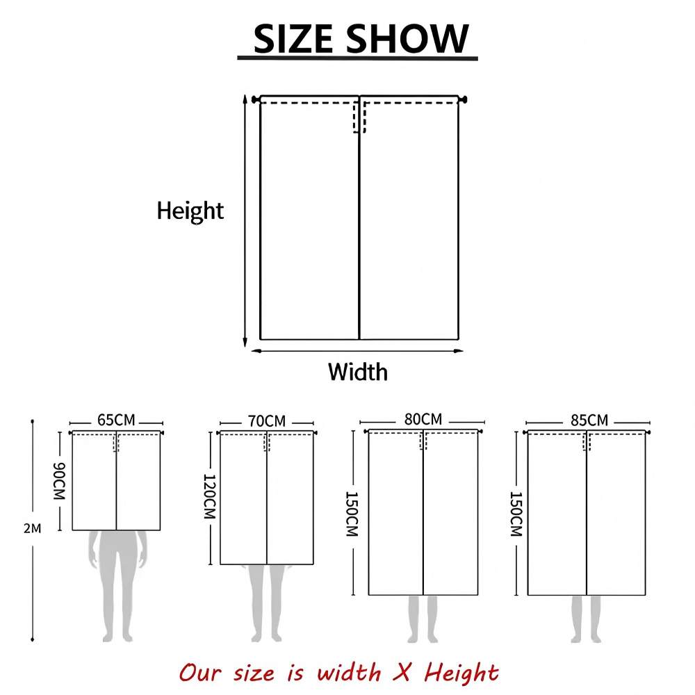 ستارة باب مخصصة بطباعة الشعار  - مراجعة Home Bathroom Door وسعره