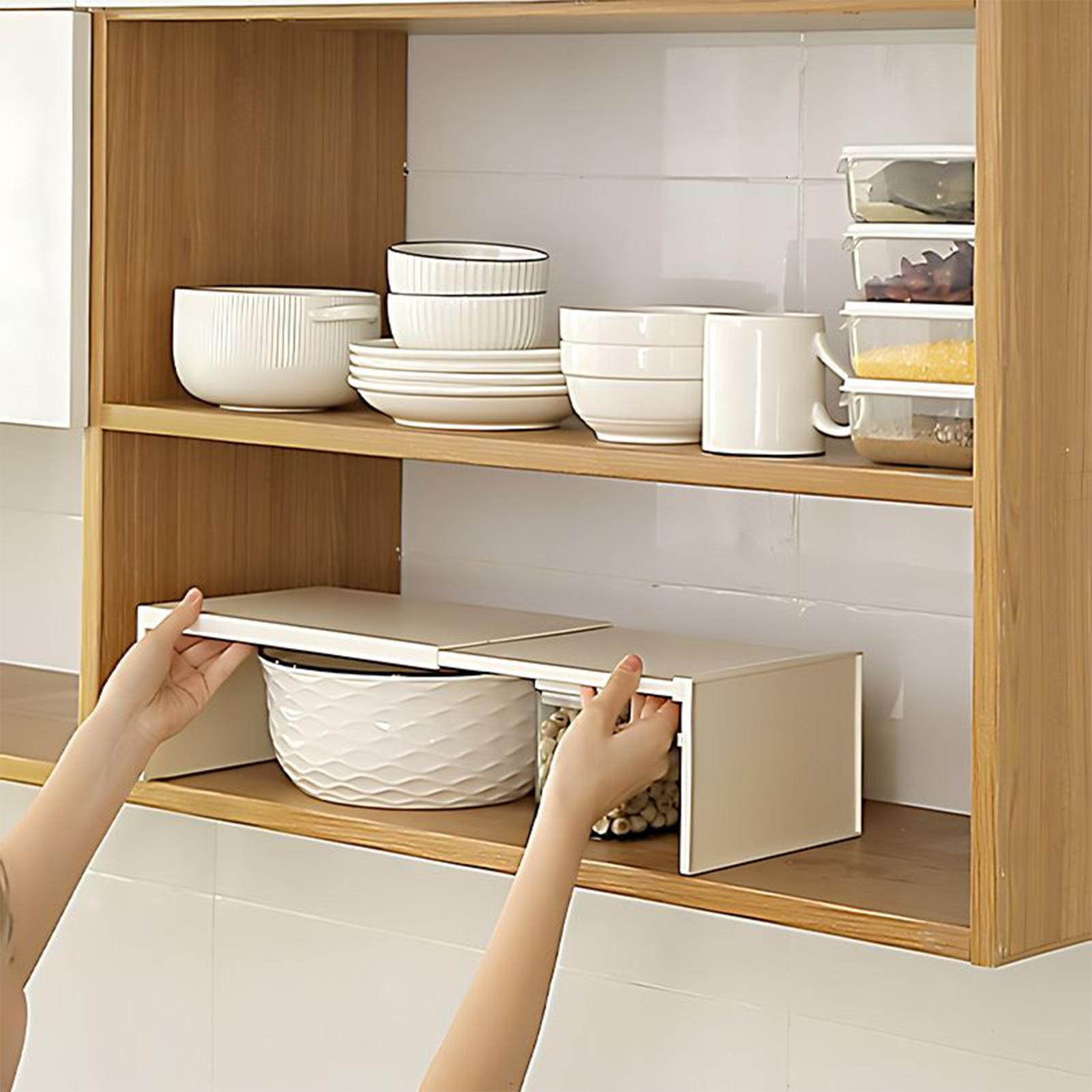 رف تخزين قابل للتمدد للمطبخ، ر - مراجعة Home Goods Bathroom Cabinets وسعره