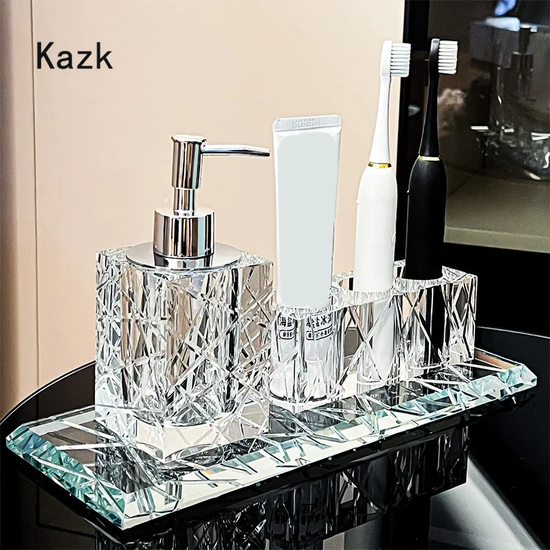 إكسسوارات حمام كريستالية متطور - مراجعة Zara Home Bathroom وسعره