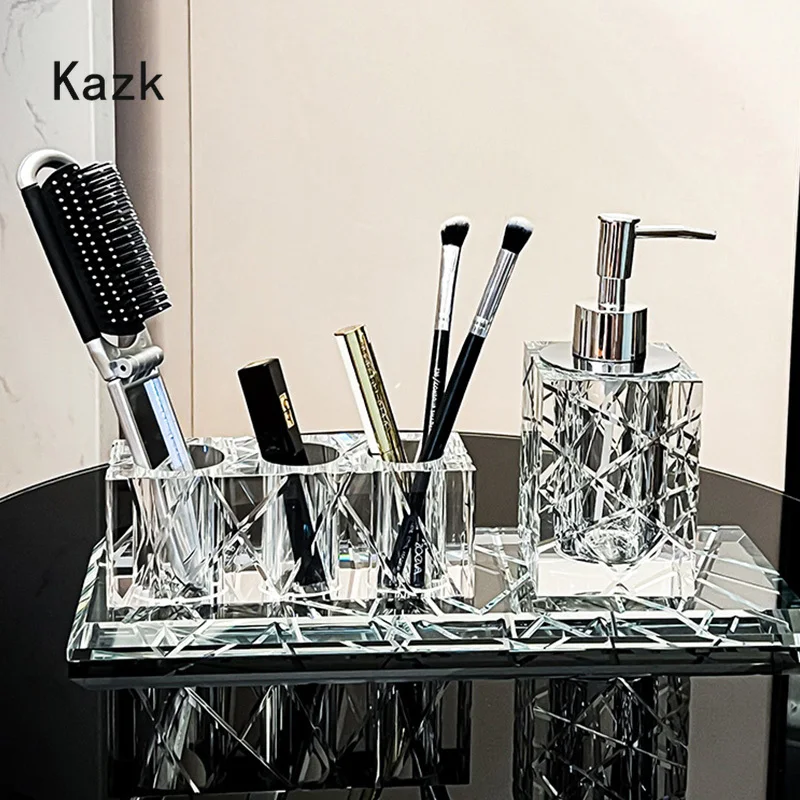 إكسسوارات حمام كريستالية متطور - مراجعة Zara Home Bathroom وسعره
