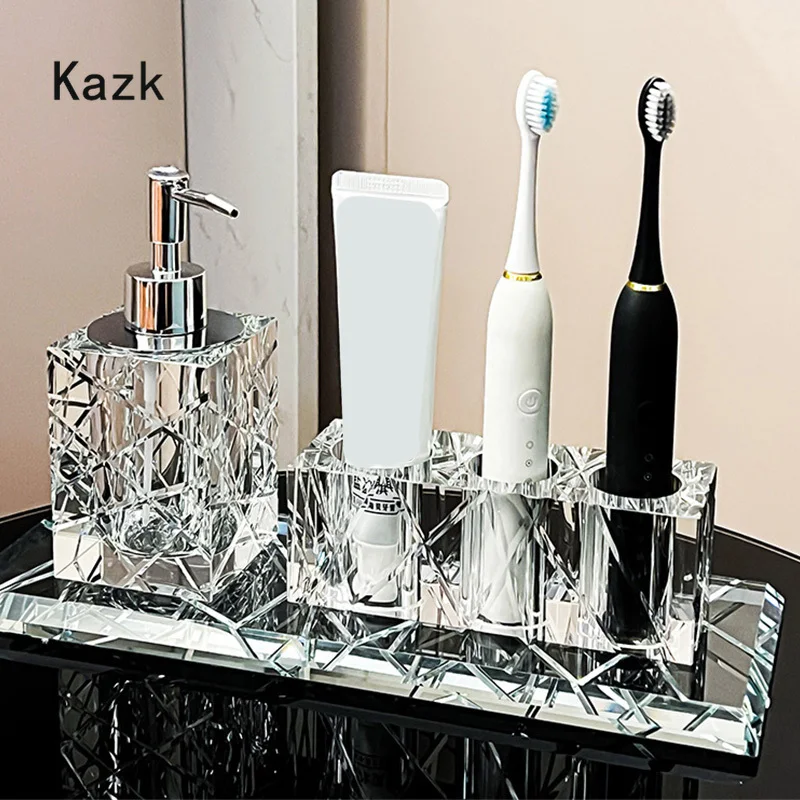 إكسسوارات حمام كريستالية متطور - مراجعة Zara Home Bathroom وسعره
