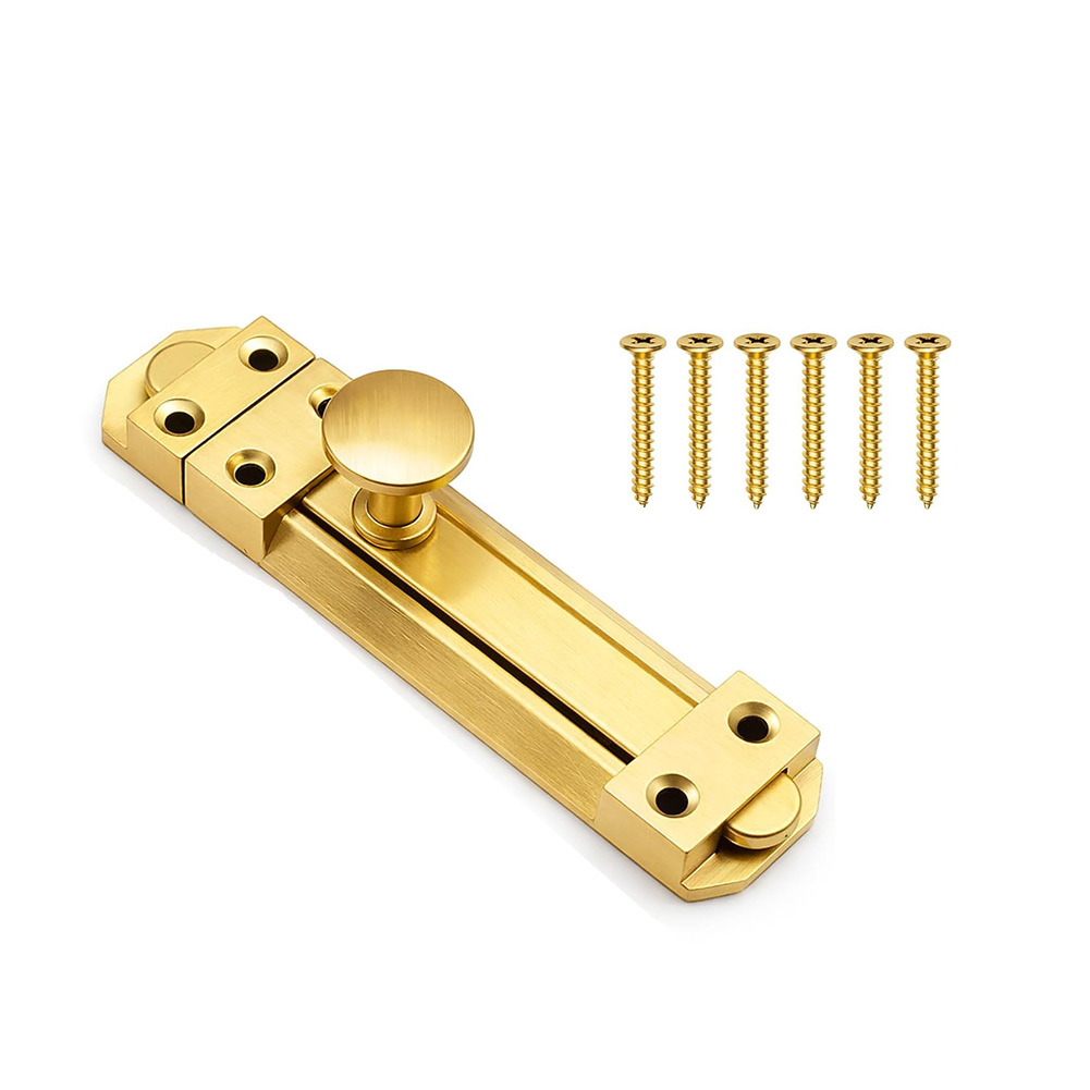 قفل باب منزلق من النحاس الصلب  - مراجعة Home Bathroom Door وسعره