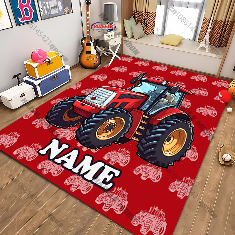 سجادة أرضية مخصصة بتصميم جرار  - مراجعة Home Bathroom Name وسعره