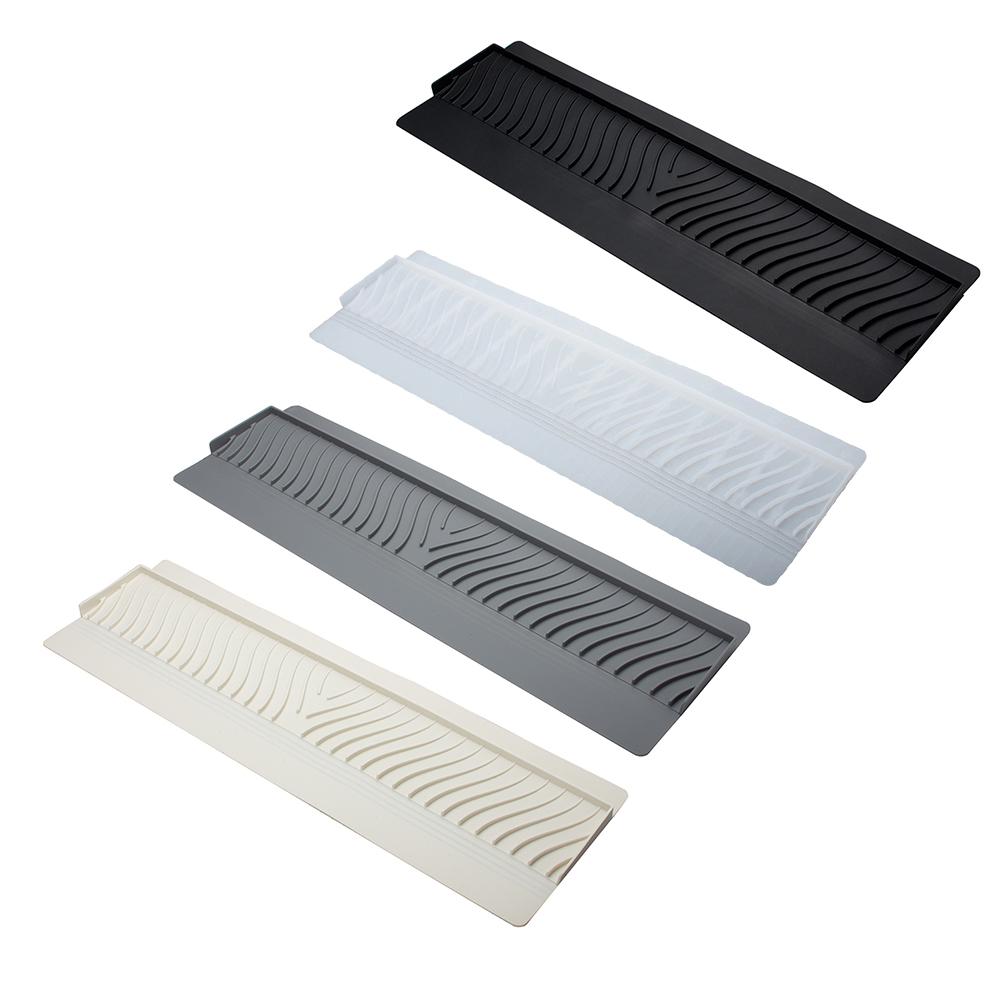 حاجز مرن من السيليكون لحوض الم - مراجعة Home Bathroom Supplies وسعره