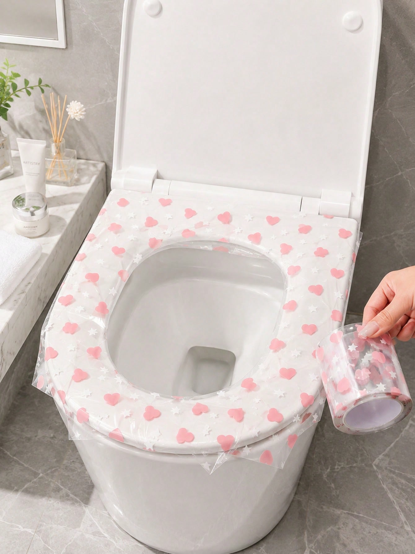 133 قطعة/لفة من أغطية مقاعد ال - مراجعة Home Bathroom Supplies وسعره