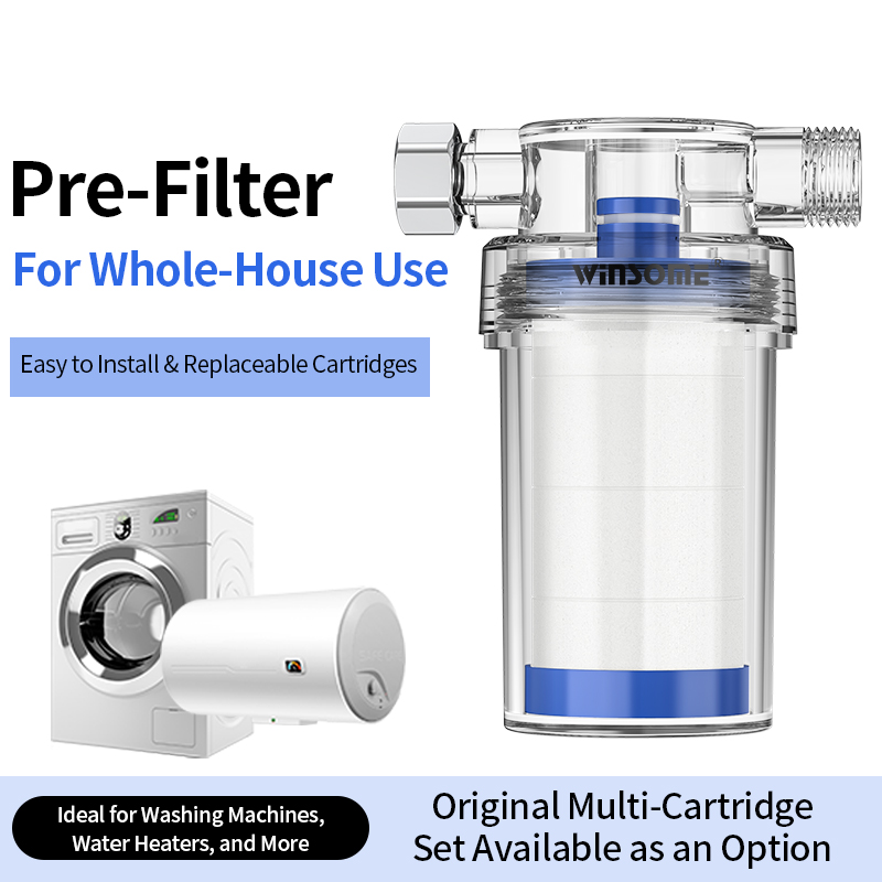 نظام تصفية أولية لسخان المياه  - مراجعة Home Bathroom Water Filter وسعره