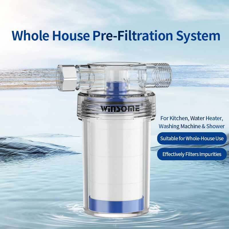 نظام تصفية أولية لسخان المياه  - مراجعة Home Bathroom Water Filter وسعره