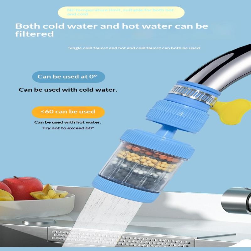 فلتر مياه عالمي قابل للدوران 3 - مراجعة Home Bathroom Water Filter وسعره