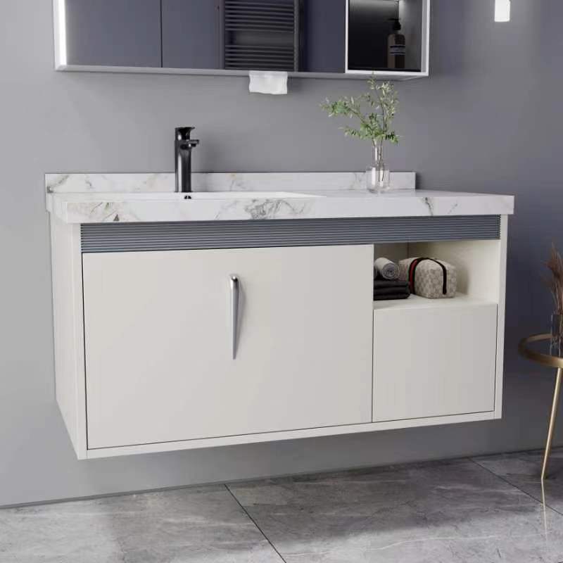 خزانة حمام عصرية معلقة على الح - مراجعة Home Living Bathroom Vanity وسعره