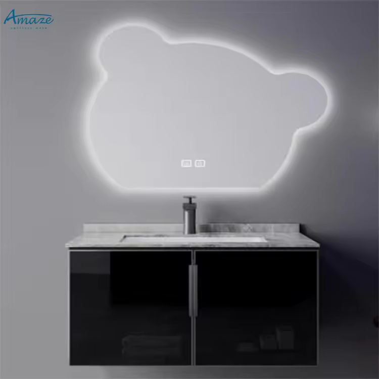 خزانة حمام بتصميم عصري مع مرآة - مراجعة Home Living Bathroom Vanity وسعره