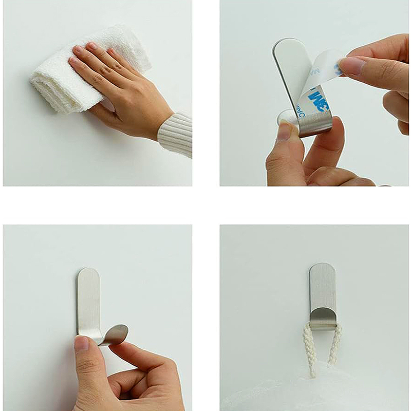 ذاتية اللصق قوية جدار السنانير - مراجعة Home Bathroom Door وسعره